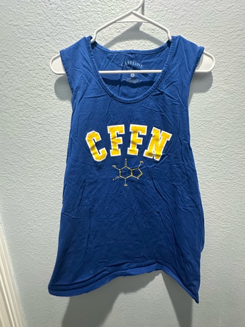 Men’s Caffeine and Kilos tank top